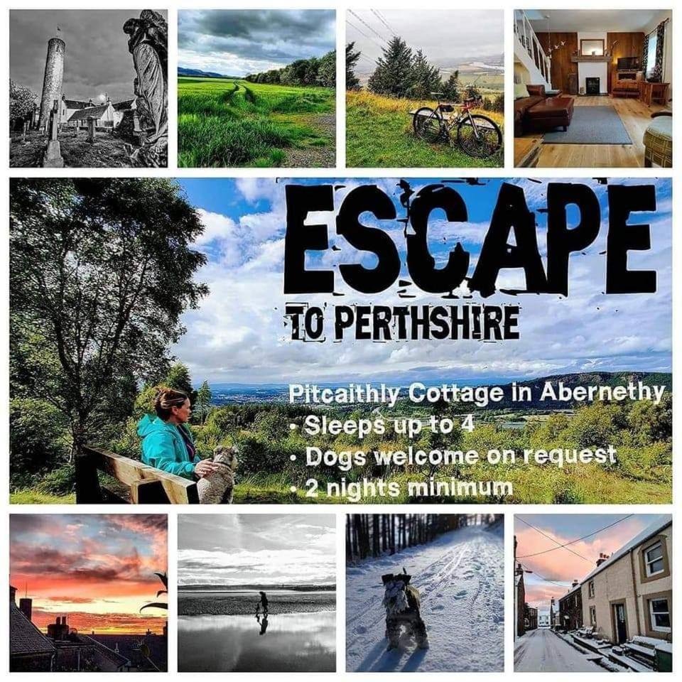 Pitcaithly Cottage Abernethy ภายนอก รูปภาพ